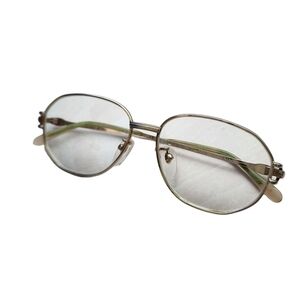 CELINE x VINTAGE 12K Gold Filled Oval Glasses Frames style 8560